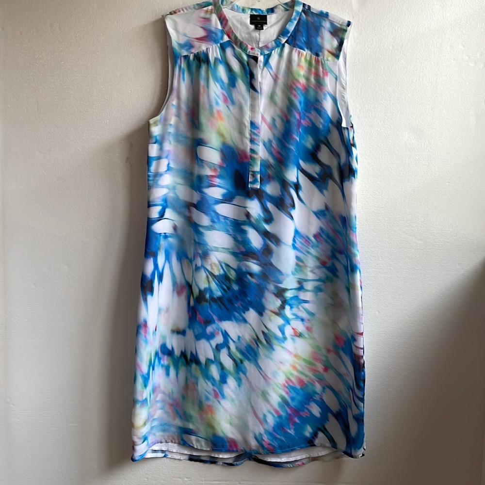 Worthington sleeveless lightweight fully lined tank dress size 14